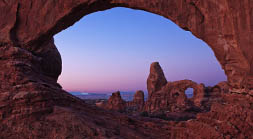 Turret Arch through the Nort Window